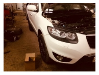 Установка ГБО на Hyundai Santa Fe в Самаре